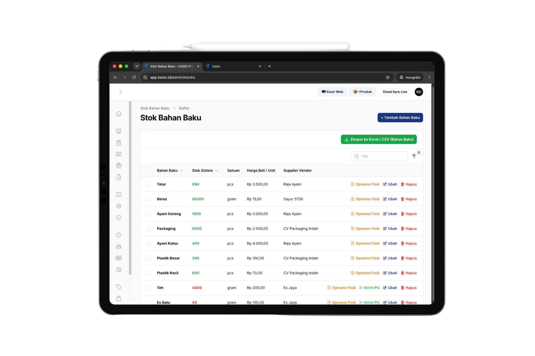 Kasio POS Preview 3