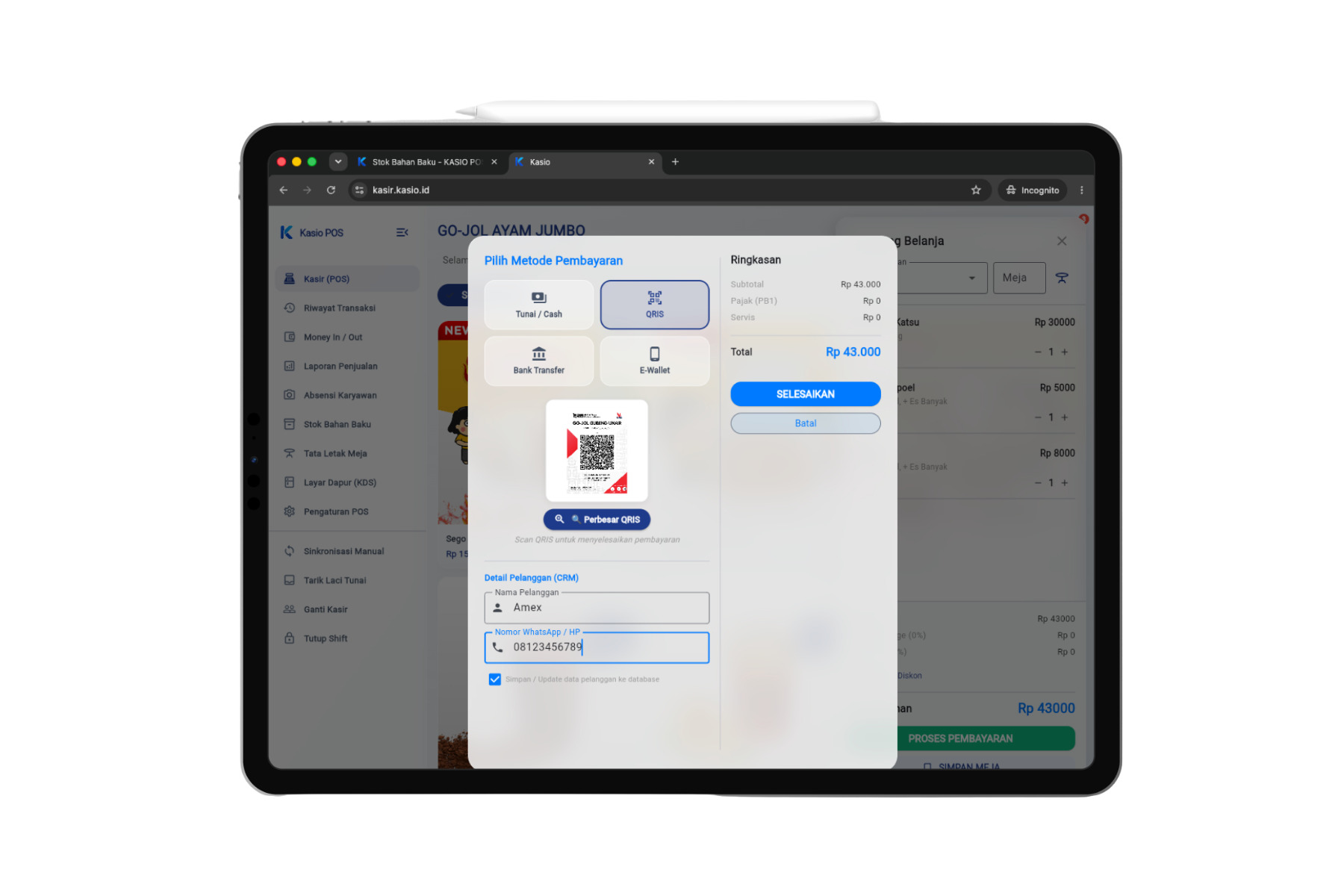 Kasio POS Preview 4