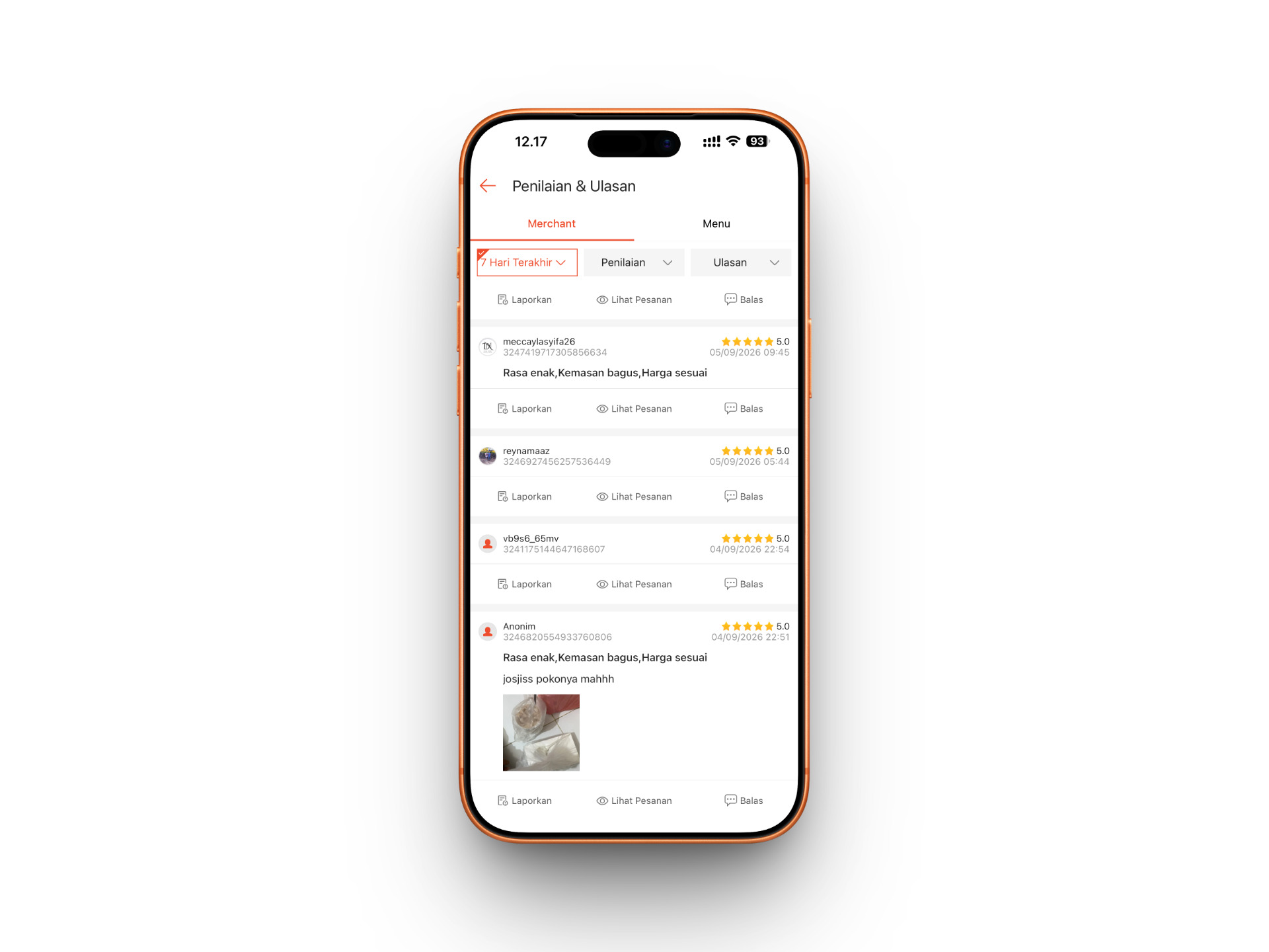 Review Online Food 4 (iPhone 6.7 inch 1290x2796)